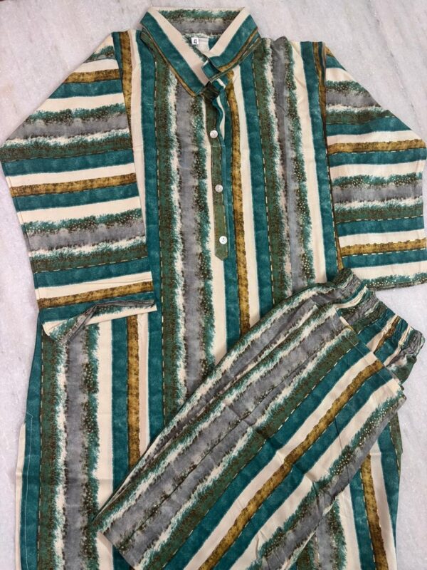 Striped Co-Ord Set for Women - Image 2